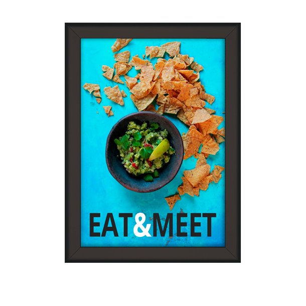 Alu Security Snap Frame, 25 mm