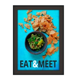 Alu Security Snap Frame, 25 mm