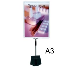 Flexi telescopic stand for price tags