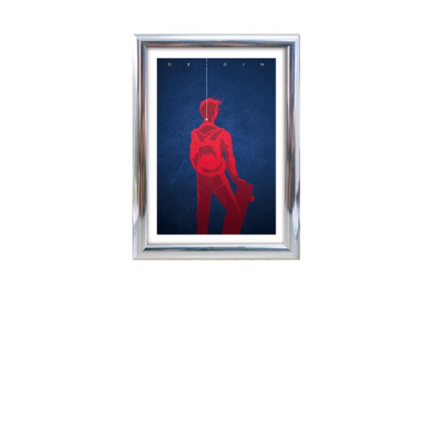 Alu snap frame, 25 mm