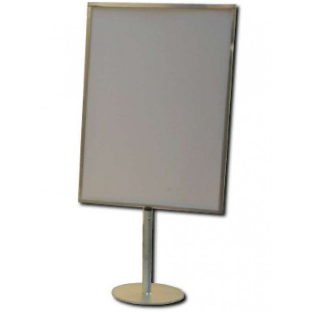 Menu holder with low base for A3, A4, A5 and A6