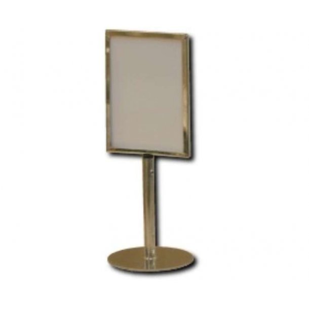 Menu holder with low base for A3, A4, A5 and A6