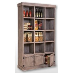 Heritage hj reol med 12 rum og 3 skabe