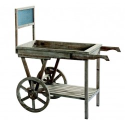 Heritage markedsvogn light med tavle