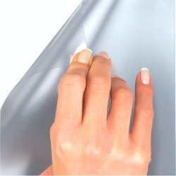 Frontplade Med 4 Sorte Hjrner Til Led