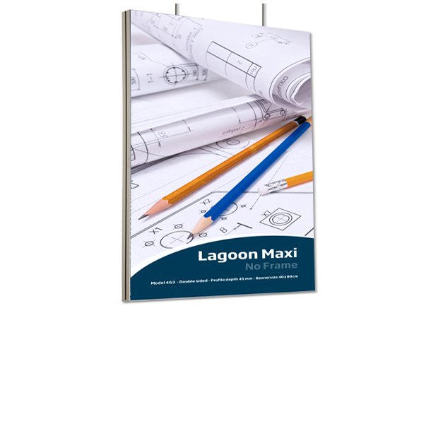 Maxiframe Lagoon, Dobbeltsidet, 45 mm