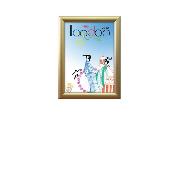 Alu snap frame, 25 mm