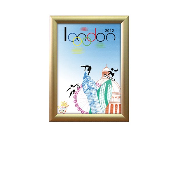 Alu snap frame, 25 mm