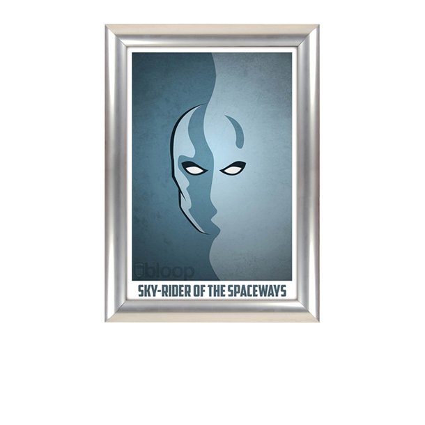 Alu snap frame, 25 mm