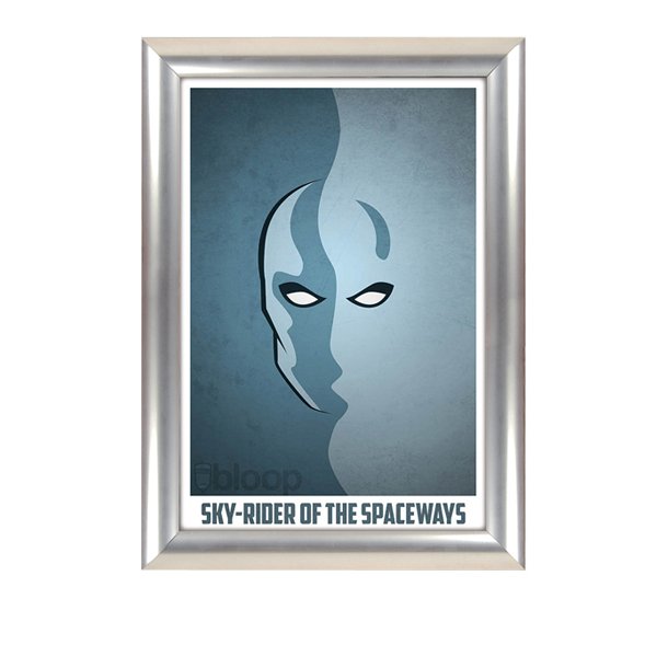 Alu snap frame, 25 mm