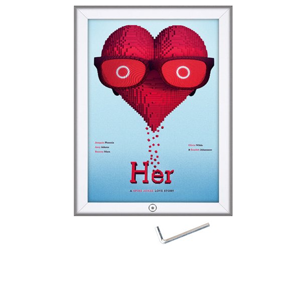 Lockable Snap Frame, 32 mm, Lockable Snap Frame