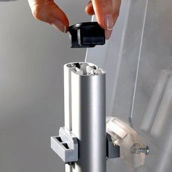 Brochure stand - 4-fold brochure stand 20xA4