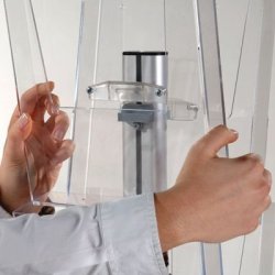 Brochure stand - 4-fold brochure stand 20xA4