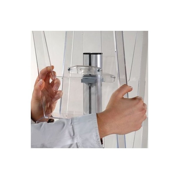 Brochure stand - 4-fold brochure stand 20xA4