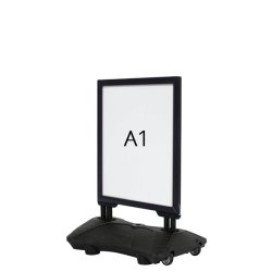 Signboard - Waterbase Budget - Black - 4 sizes - 2 pcs