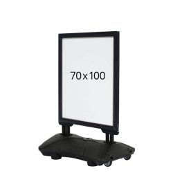 Signboard - Waterbase Budget - Black - 4 sizes - 2 pcs