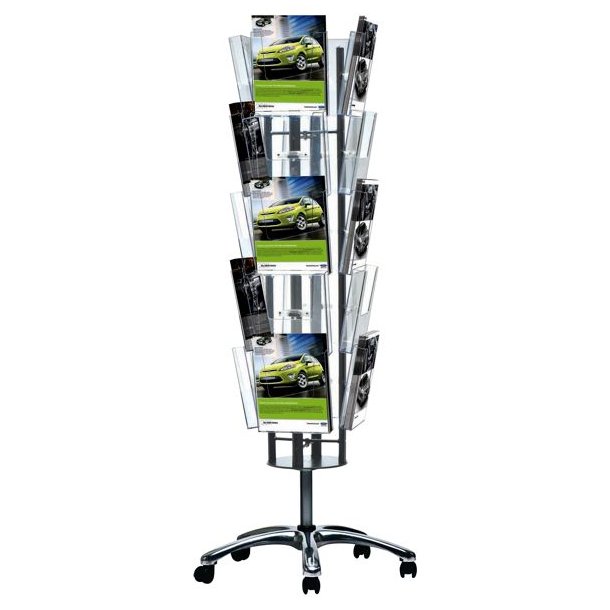 Brochure stand - Brochure carousel 20xA4