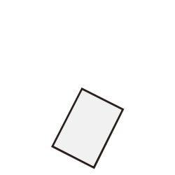 Magnetic Pocket, Plastic Pocket with Black Magnetic Edge