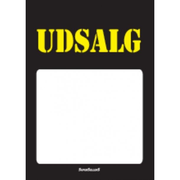 BASIC A4 sales sign for printing - 50 pcs