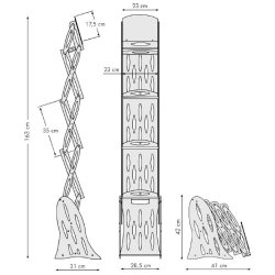 Brochure Stands - Mobile Flex Brochure Stands and Bag