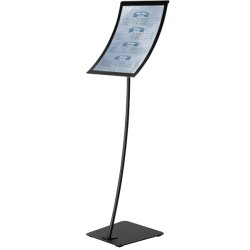 Info stand Curved Vertical/Horizontal