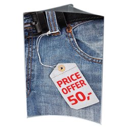 Flex Price Tag Holder