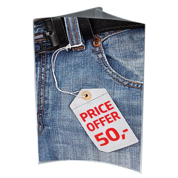 Flex Price Tag Holder