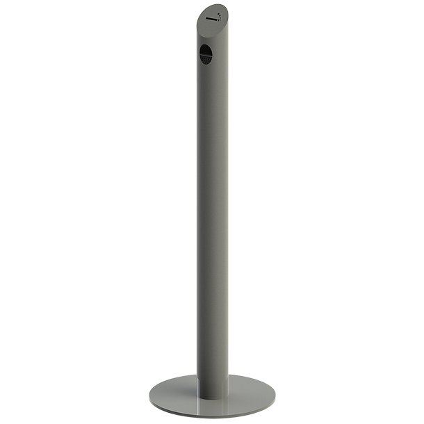 Ashtray - Pipe stand in lacquered gray