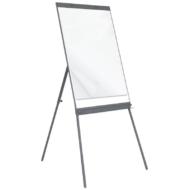 Flip Chart med Whiteboard - Stativ