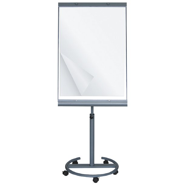 Flip Chart med Whiteboard - Mobil