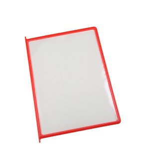 Poster Pockets for Reference Racks - 10 pcs. - Red