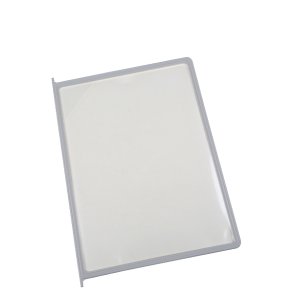Poster Pocket for Reference Racks - 10 pcs. - Grey/Beige