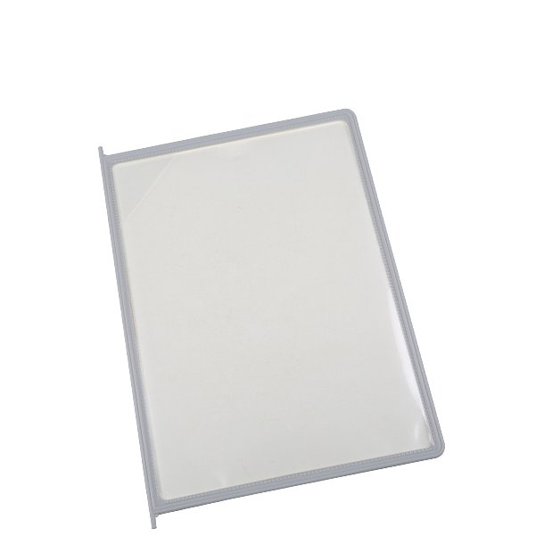 Poster Pocket for Reference Racks - 10 pcs. - Grey/Beige