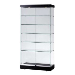 Glass cabinet - Bred TOSCANA II 90x46x184 cm