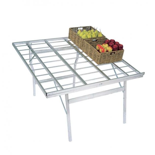 Market table, Fruit and vegetable shelf