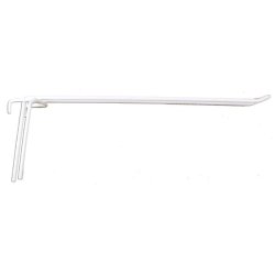 Euro hook to grid - White - 30 cm - 20 pcs