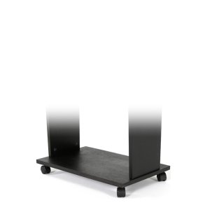 Wheel set for Wood Podium - Black, 4 pcs (Lectern - Black)