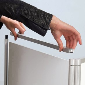 Vandret alu profil 69 cm til EXPO WALL 3x3 og 3x4