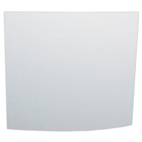 Front plade i 3mm. hvid forex 878x980mm. til Curved Counter