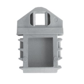 End cap for alu profile, til POP-UP WALL med clips