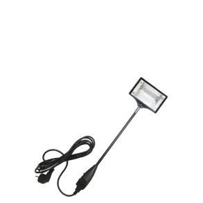 Spot, sort, 150W, med holder til Pop-up Wall