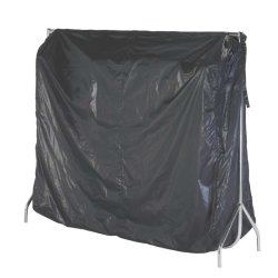 Garment bag for racks, rack cover
