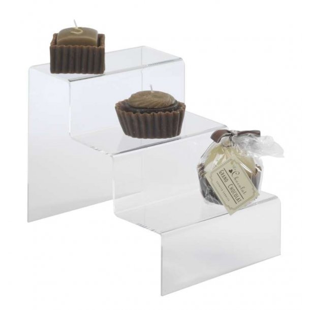 Trin-display akryl, flere varianter