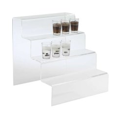 Trin-display akryl, flere varianter