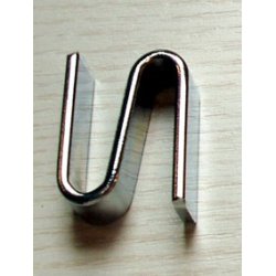 TUBO shelf S-hook - Chrome - H4 cm