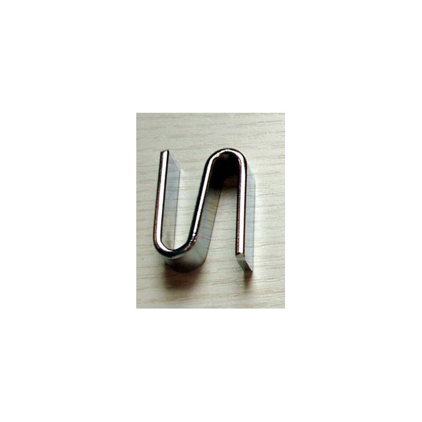 TUBO shelf S-hook - Chrome - H4 cm