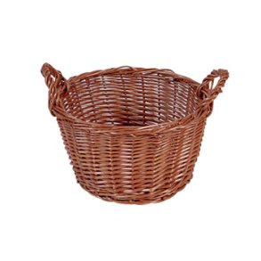 Butiksskylt fletkorg =35cm H=20cm brun