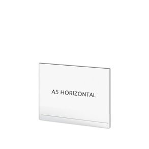 Akryl Pocket Frame, Horisontal, Till Crowd Barrier