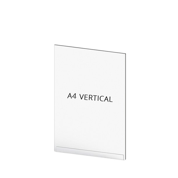 Acrylic Pocket Frame, Horizontal, For Crowd Barrier