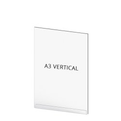 Acrylic Pocket Frame, Horizontal, For Crowd Barrier